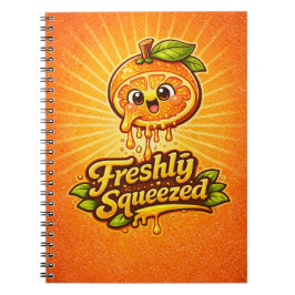 Freshly Squeezed - Feelin' Fruity - Foodie Fiends ノートブック