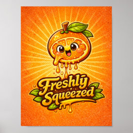 Freshly Squeezed - Feelin' Fruity - Foodie Fiends ポスター
