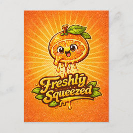 Freshly Squeezed - Feelin' Fruity - Foodie Fiends ポストカード