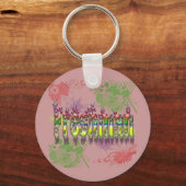 Freshman – 花 キーホルダー (正面)