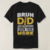 Freshman sophomore class lecture study library 3 tシャツ (デザイン正面)