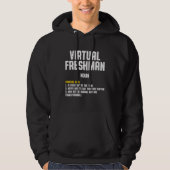 Freshman Virtual Online School Student 4 パーカ (正面)