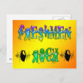 Freshmen Rock – パルス ポストカード (正面/裏面)