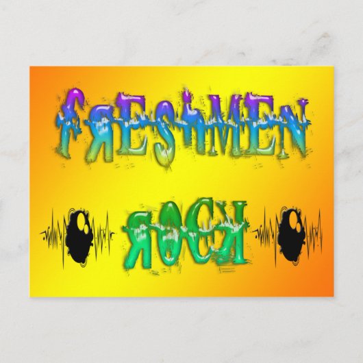 Freshmen Rock – パルス ポストカード (正面)