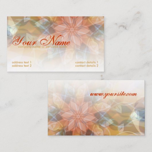 Freshsoul名刺 名刺 (正面/裏面)