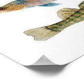 Freshwater Darters Art Poster ポスター (角)