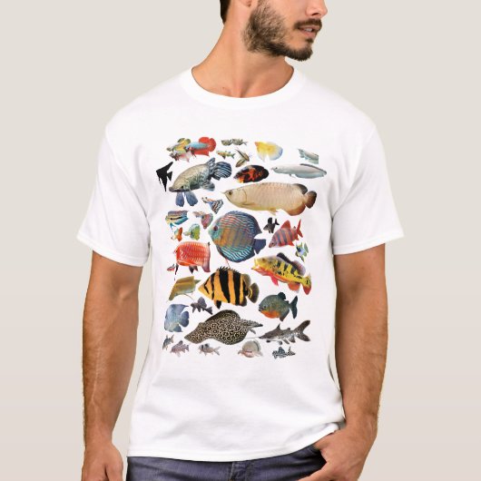 Freshwater Tropical fish Tシャツ (正面)