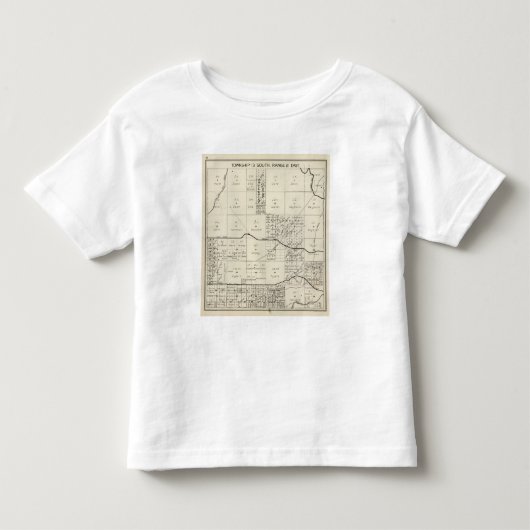 Fresno郡、カリフォルニア4 トドラーTシャツ (正面)