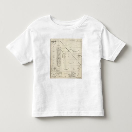 Fresno郡、カリフォルニア7 トドラーTシャツ (正面)