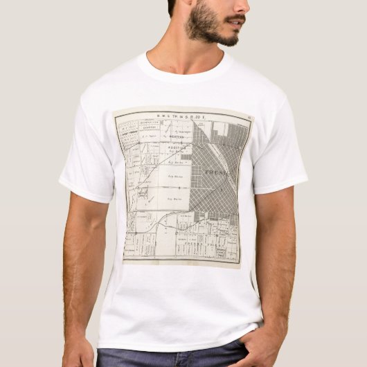 Fresno郡、カリフォルニア7 Tシャツ (正面)