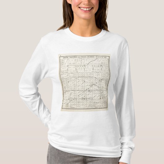 Fresno郡、カリフォルニア Tシャツ (正面)