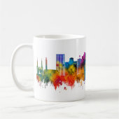 Fresno California Skyline コーヒーマグカップ (左)