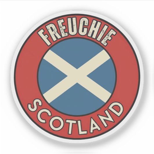 Freuchie, Scotland シール (正面)