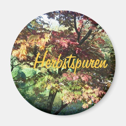 Freude auf den Herbst マグネット (正面)