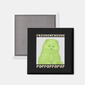 Freudenfreude Poppopop猫愛猫 マグネット (正面/裏面)