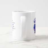 Freudian Cartoon Psychologist Name Inspiring Quote ジャンボコーヒーマグカップ (裏面)