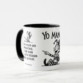 freudian yo mama jokes - Insecure マグカップ (正面左)