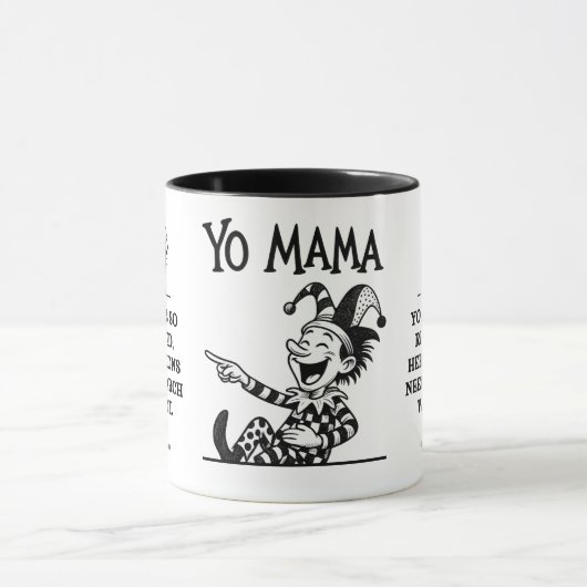 freudian yo mama jokes - Repressed emotions マグカップ (中央)