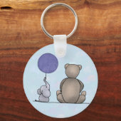 freunde Postkarte キーホルダー (裏面)