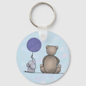 freunde Postkarte キーホルダー (裏面)