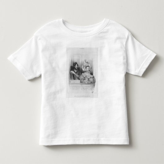 Freyが刻む劇場Italienの箱 トドラーTシャツ (正面)