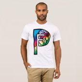 Freyの生産のロゴの顔 Tシャツ (正面フル)