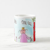 Freyaのスケッチのマグ コーヒーマグカップ (中央)