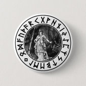 Freyaの盾 缶バッジ (正面)