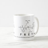 Freyaペプチド名mug コーヒーマグカップ (正面右)