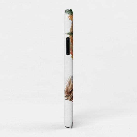 Freya Icelandic Horse in Autumn Forest Case-Mate iPhoneケース (裏面/右)