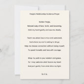 Freyja’s Relationship Guidance Prayer Altar Card 招待状 (裏面)