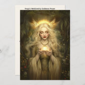 Freyja’s Relationship Guidance Prayer Altar Card 招待状 (正面/裏面)