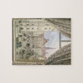 Freyungの眺め、ウィーン1825年(papeのグワッシュ ジグソーパズル (横)