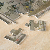 Freyungの眺め、ウィーン1825年(papeのグワッシュ ジグソーパズル (側面)