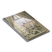 Freyungの眺め、ウィーン1825年(papeのグワッシュ ノートブック (右側)