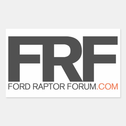 FRFクリーンステッカー 長方形シール (正面)