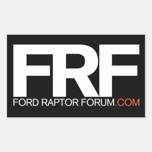 FRFクリーンステッカー 長方形シール (正面)