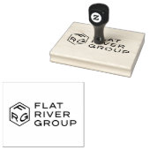 FRGロゴラバースタンプ、5"幅 ラバースタンプ (押印)