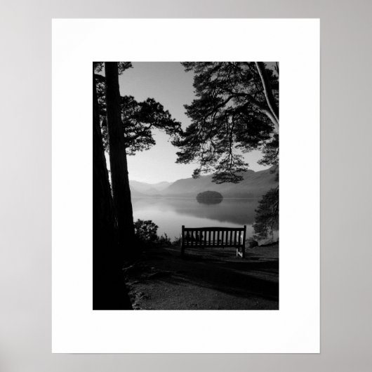 Friar's Cragからの眺め – Derwentwater Poster ポスター (正面)