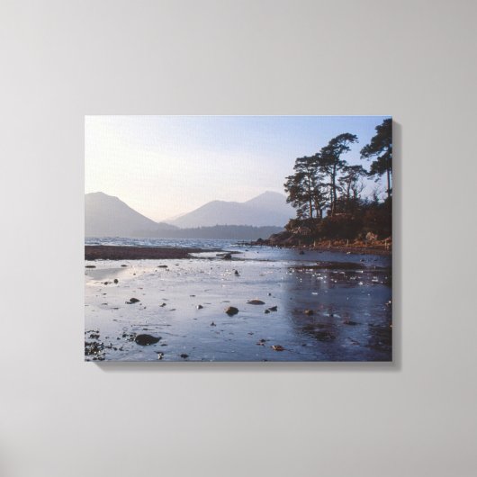 Friar's Crag Derwent Water Englandカードポスター キャンバスプリント (正面)