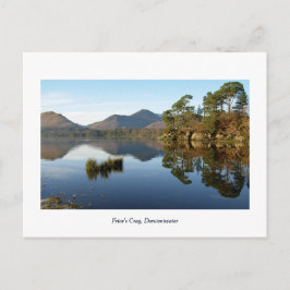 Friar's Crag, Derwentwater：クンブリアの湖地区 ポストカード