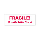 FRICAR、Handle With 気に、またはDIYメッセージ セルフインキングスタンプ (デザイン)
