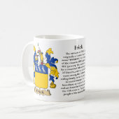 Frick、起源、意味および頂上 コーヒーマグカップ (正面左)
