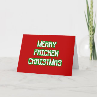 Frickenのメリーなクリスマス シーズンカード