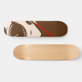 Frickinのレーザ光線を持つ鮫 スケートボード (横)