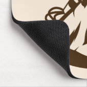 Frickinのレーザ光線を持つ鮫 マウスパッド (コーナー)