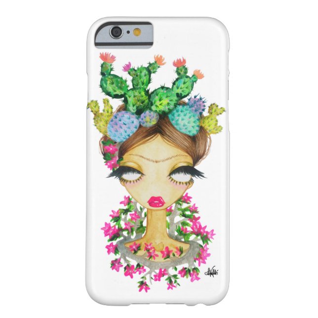 FridaのサボテンのiPhone6ケース Case-Mate iPhoneケース (裏面)