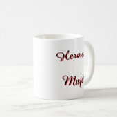 Frida Catrina Artist SugarSkull–Día de los Muerto コーヒーマグカップ (正面右)