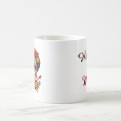 Frida Catrina Artist SugarSkull–Día de los Muerto コーヒーマグカップ (中央)