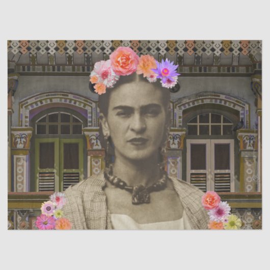 Frida Decoupage Tissue Paper 薄葉紙 (正面)